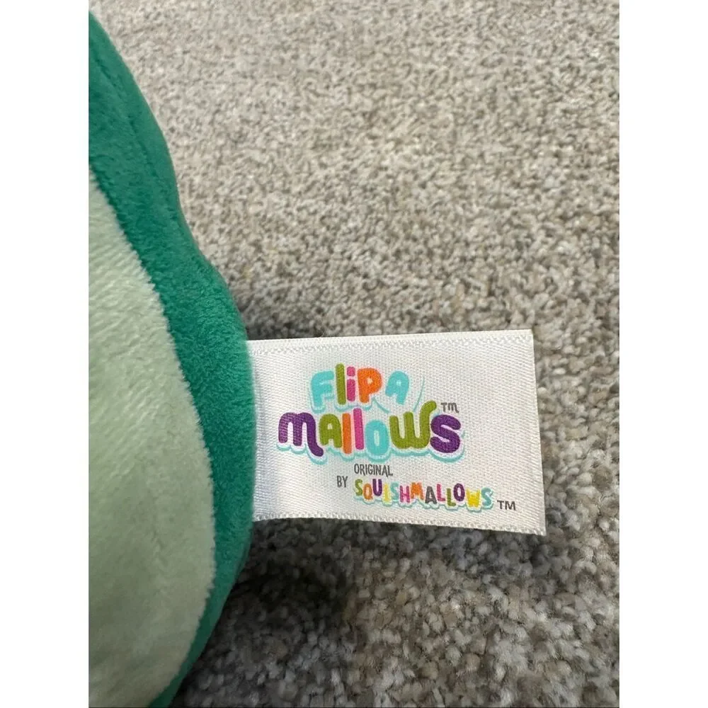 Squishmallows Flip A Mallows Avacado Burrito 8”